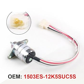 Amazon.co.jp: ヤンマーの12V燃料停止ソレノイド2V78 2V750